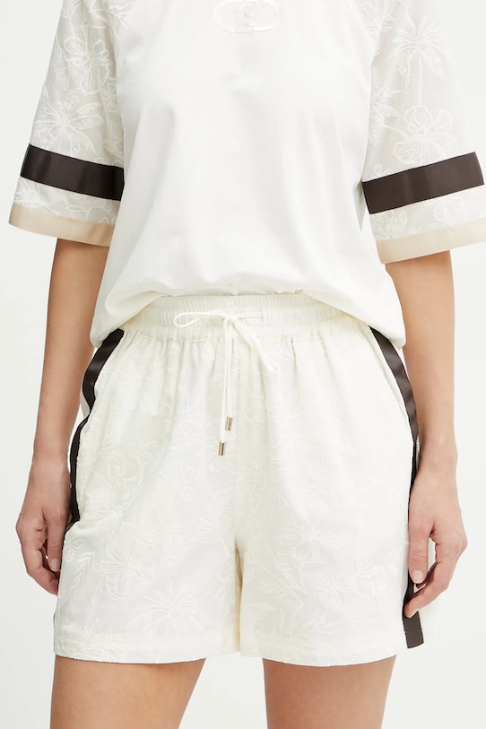 Хлопковые шорты Liu Jo, бежевый
Хлопковые шорты Liu Jo, бежевый