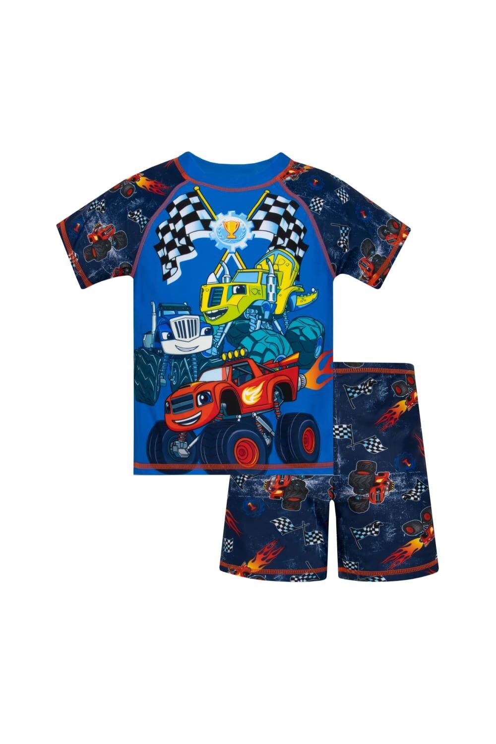 Летний комплект для плавания Blaze and the Monster Machines, синий
Летний комплект для плавания Blaze and the Monster Machines, синий