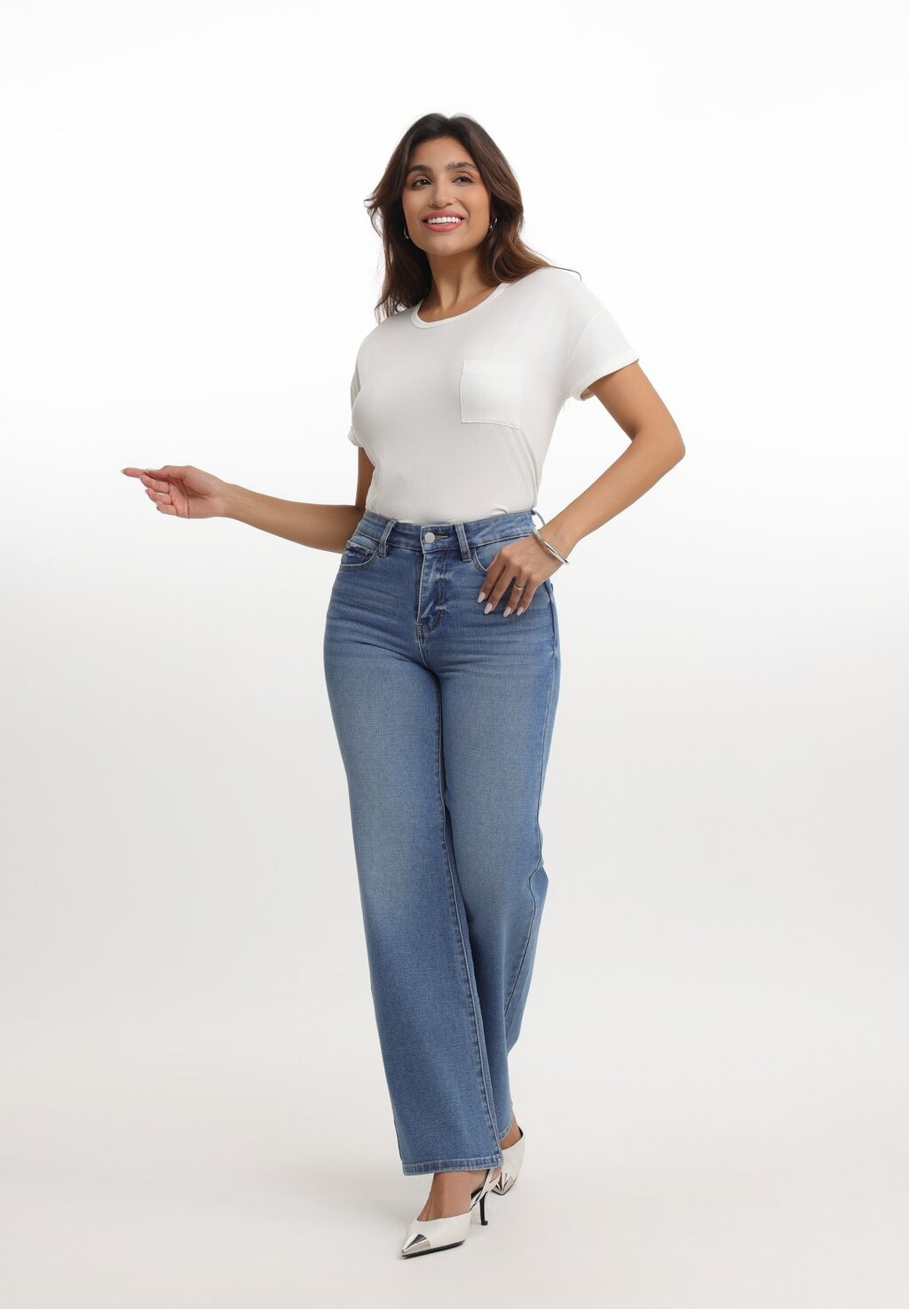 Расклешенные джинсы Anna Field, синий деним
Расклешенные джинсы Anna Field, синий деним