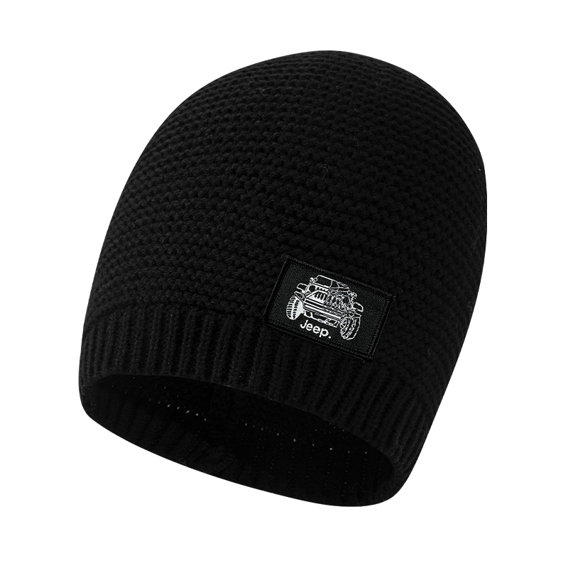 Вязаная шапка из полиэстера Unisex Jeep, черный
Вязаная шапка из полиэстера Unisex Jeep, черный