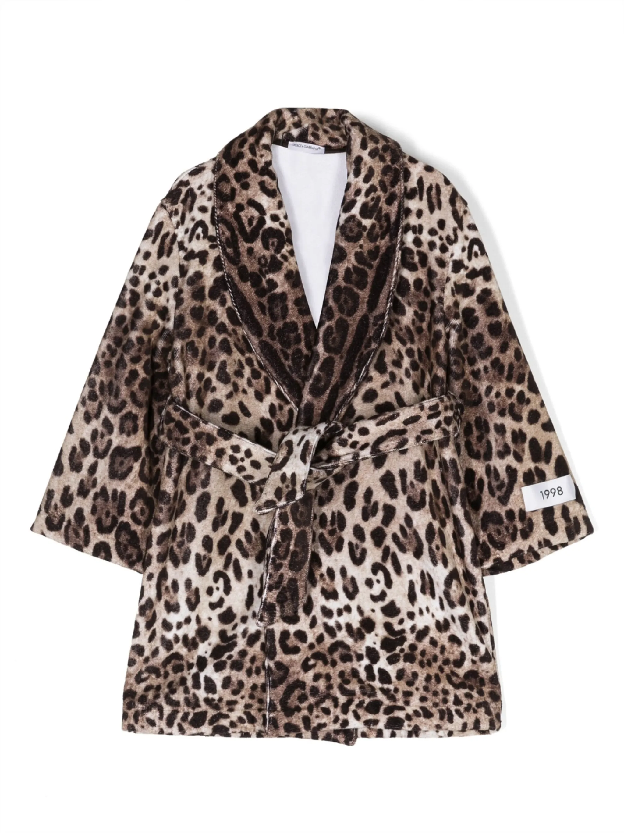 Фактурный халат Dolce & Gabbana Kids, черный
Фактурный халат Dolce & Gabbana Kids, черный