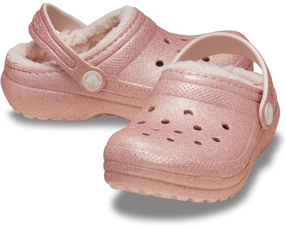 Сабо Crocs Kids Classic Lined Glitter Clogs, цвет Quartz
Сабо Crocs Kids Classic Lined Glitter Clogs, цвет Quartz