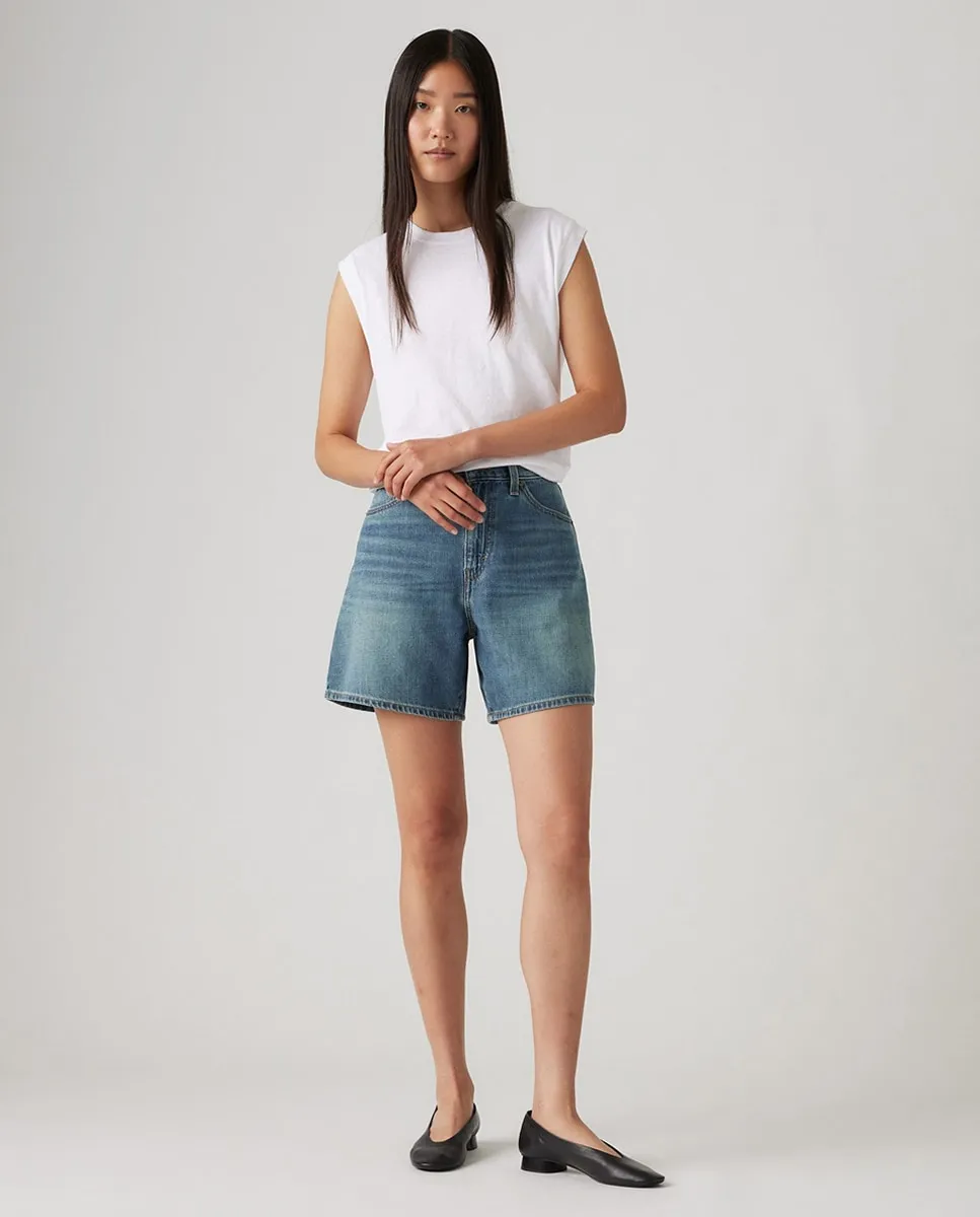 Короткие женские вакиро с высокой посадкой Levi's, синий
Короткие женские вакиро с высокой посадкой Levi's, синий