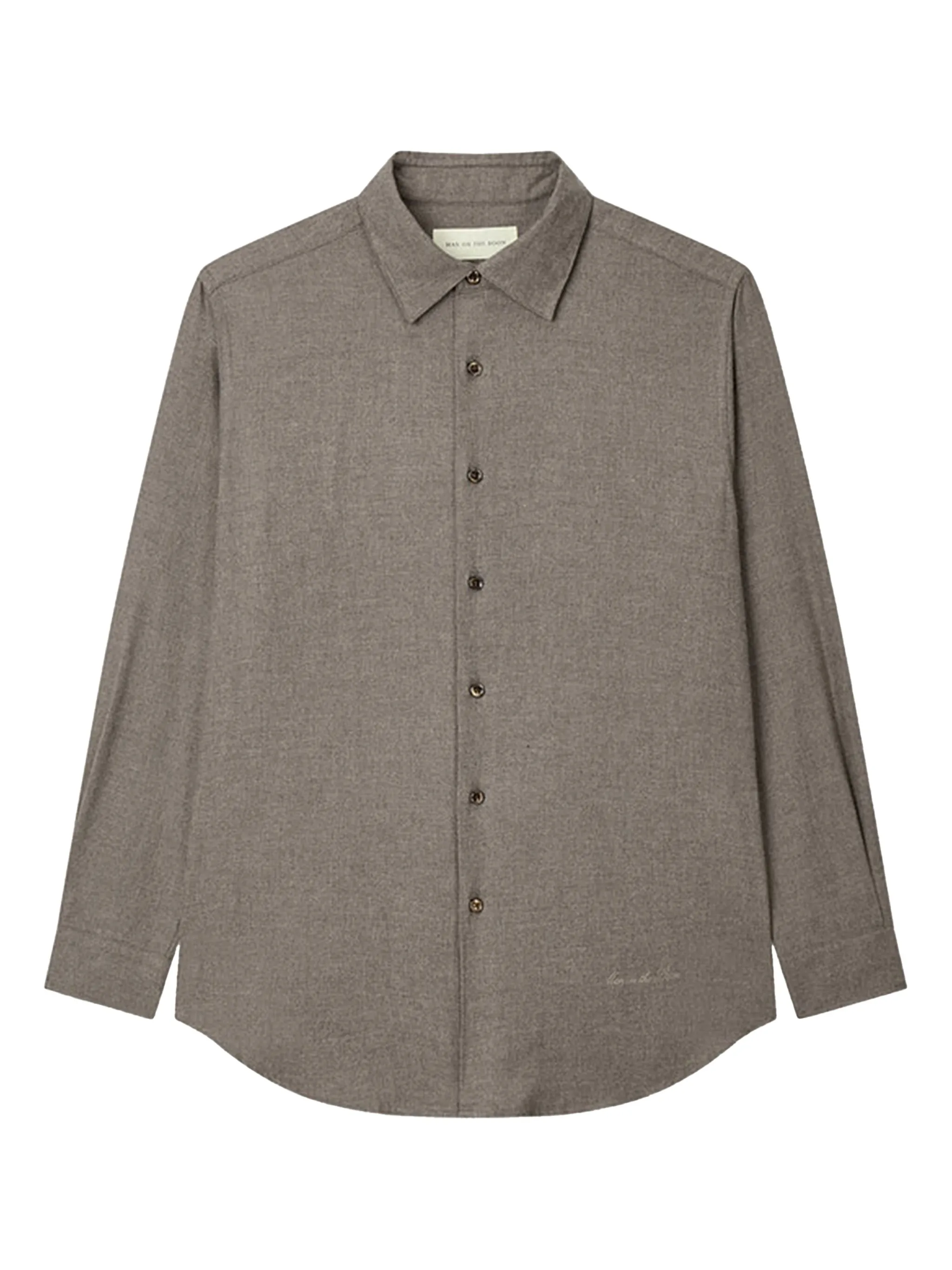 Хлопковая рубашка Man On The Boon., коричневый
Хлопковая рубашка Man On The Boon., коричневый