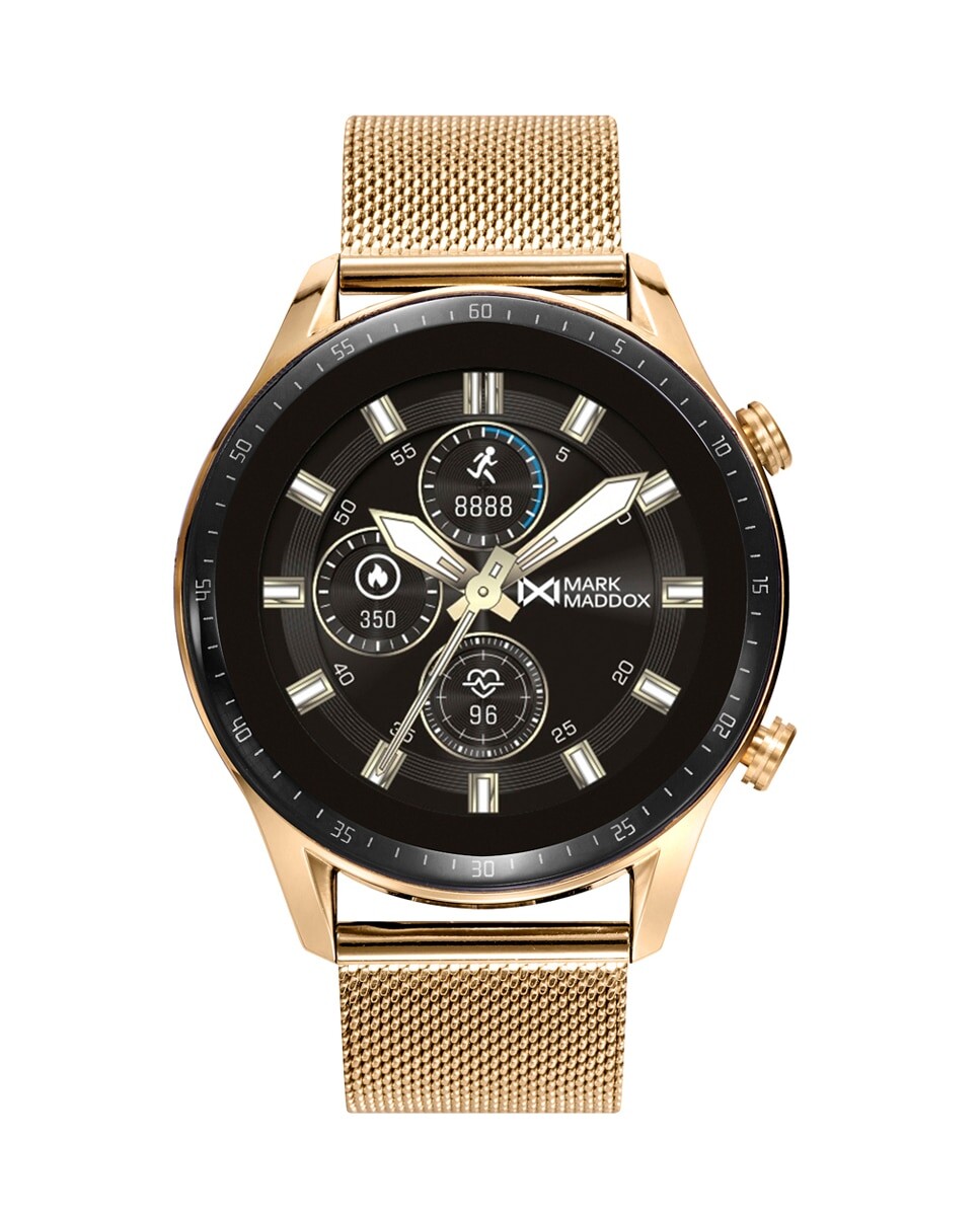 Мужские умные часы Smartnow с миланской сеткой и дополнительным силиконовым ремешком Mark Maddox, золотой
Мужские умные часы Smartnow с миланской сеткой и дополнительным силиконовым ремешком Mark Maddox, золотой
