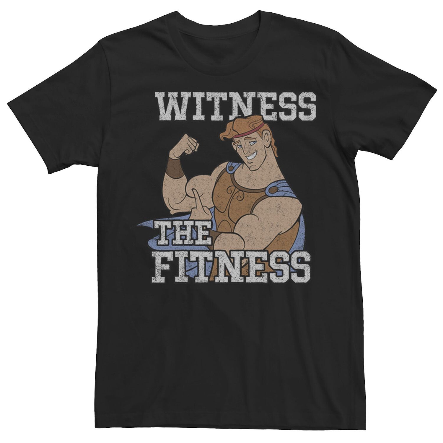 Мужская футболка Hercules Witness The Fitness Disney
Мужская футболка Hercules Witness The Fitness Disney