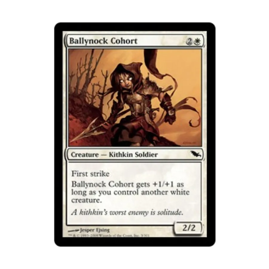 CCG Когорта Баллинок (К), MTG - Shadowmoor
CCG Когорта Баллинок (К), MTG - Shadowmoor