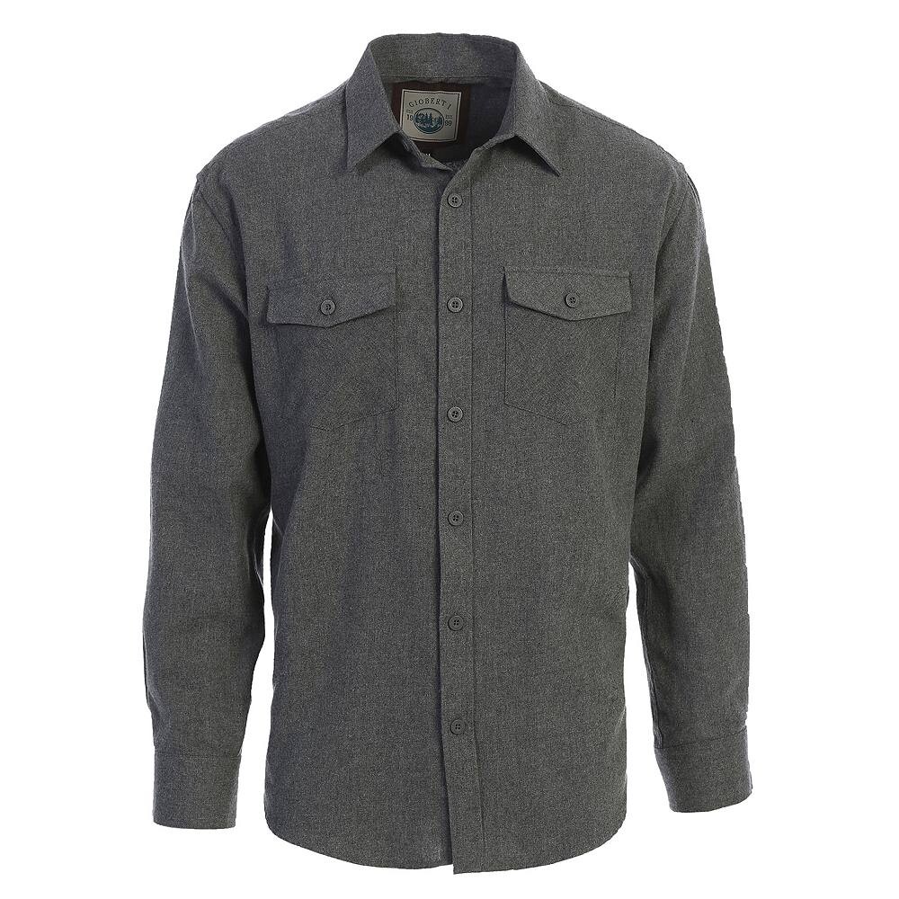 Gioberti Мужская фланелевая рубашка в клетку в клетку из 100% хлопка с начесом, цвет Heather Charcoal
Gioberti Мужская фланелевая рубашка в клетку в клетку из 100% хлопка с начесом, цвет Heather Charcoal