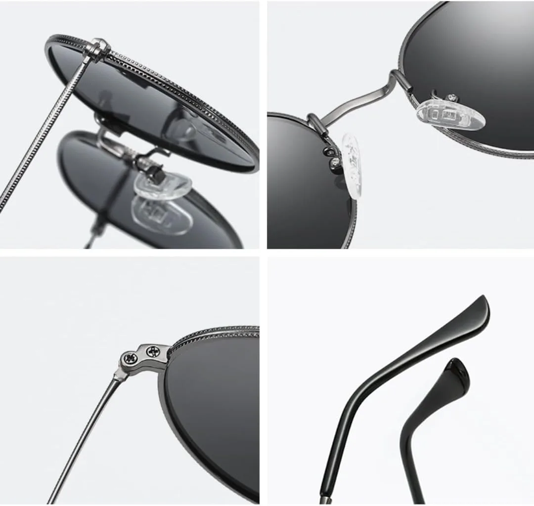 Классические женские круглые солнцезащитные очки в стиле ретро для мужчин, очки с пленочным покрытием Ocean Film, защита от УФ-излучения UV400 TVTBBVV, 17
Классические женские круглые солнцезащитные очки в стиле ретро для мужчин, очки с пленочным покрытием Ocean Film, защита от УФ-излучения UV400 TVTBBVV, 17