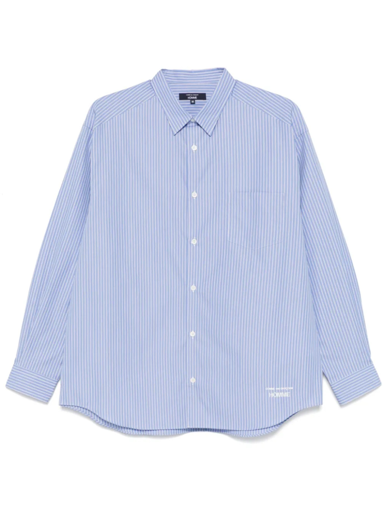 Рубашка в полоску Comme des Garçons Homme, синий
Рубашка в полоску Comme des Garçons Homme, синий