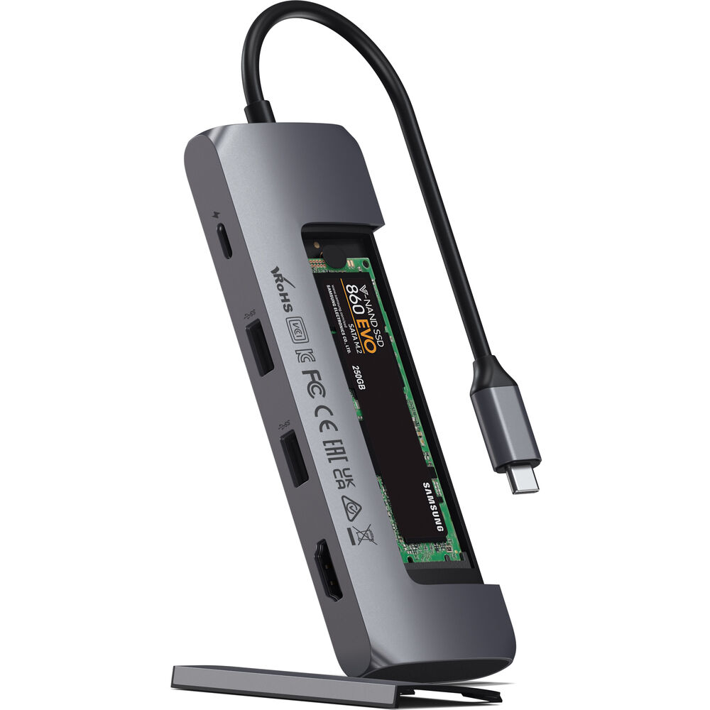 Док-станция Satechi USB Type-C Hybrid Multiport Adapter (Space Gray)
Док-станция Satechi USB Type-C Hybrid Multiport Adapter (Space Gray)
