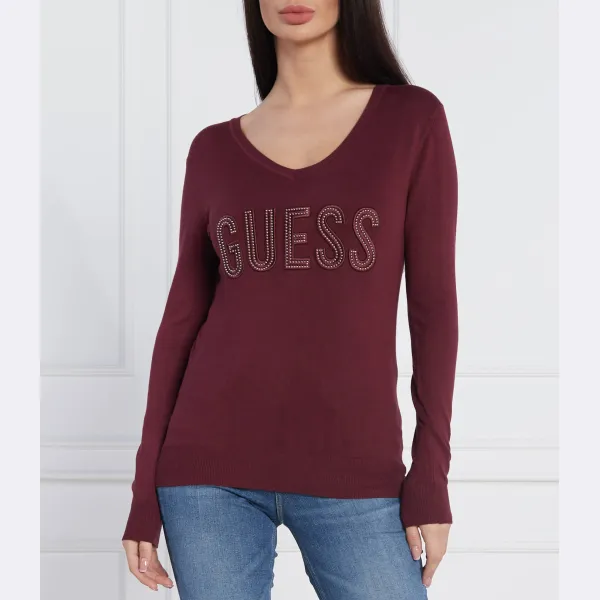 Свитер Pascale стандартного кроя Guess, бургунди
Свитер Pascale стандартного кроя Guess, бургунди