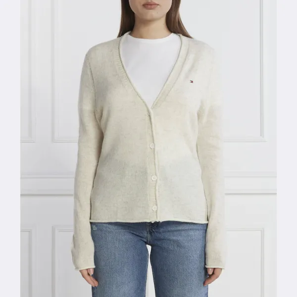 Шерстяной кардиган обычного кроя Tommy Hilfiger, бежевый
Шерстяной кардиган обычного кроя Tommy Hilfiger, бежевый