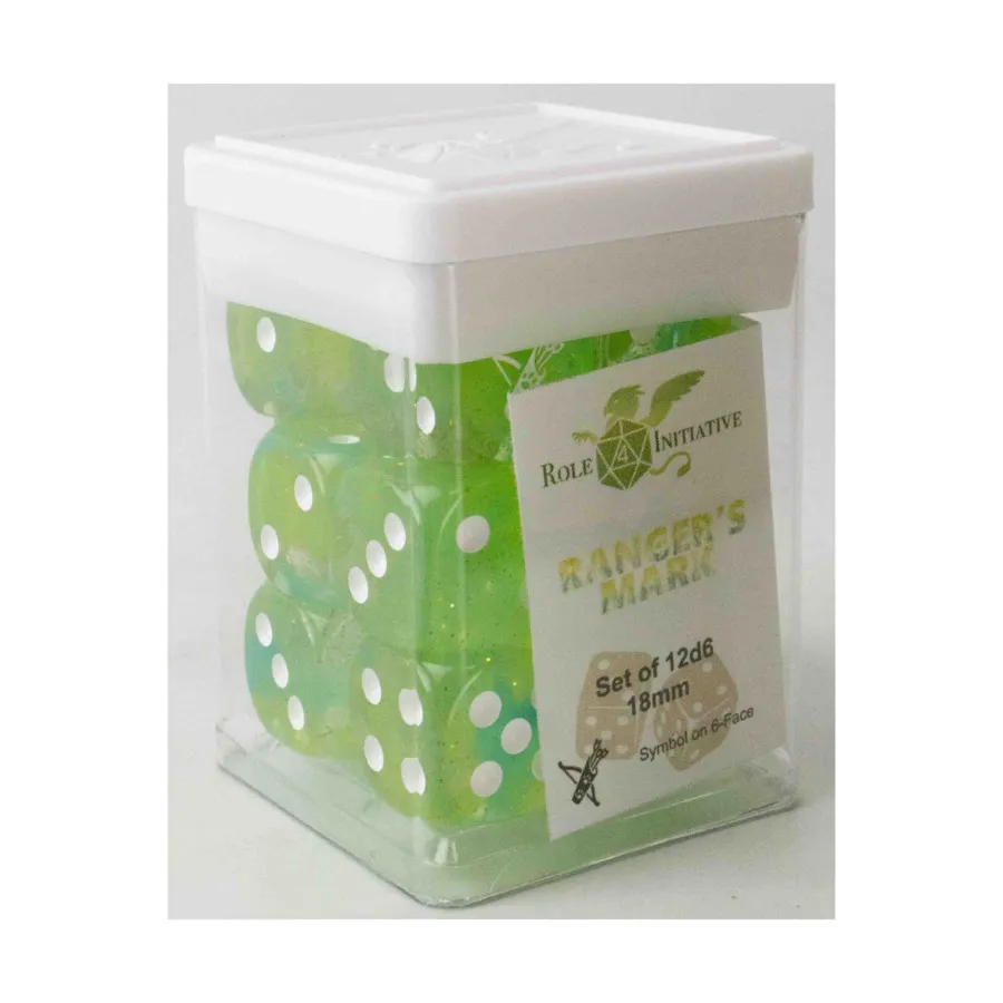 d6 18-мм знак рейнджера с белым символом класса (12), Class & Creature Dice - d6 Sets
d6 18-мм знак рейнджера с белым символом класса (12), Class & Creature Dice - d6 Sets