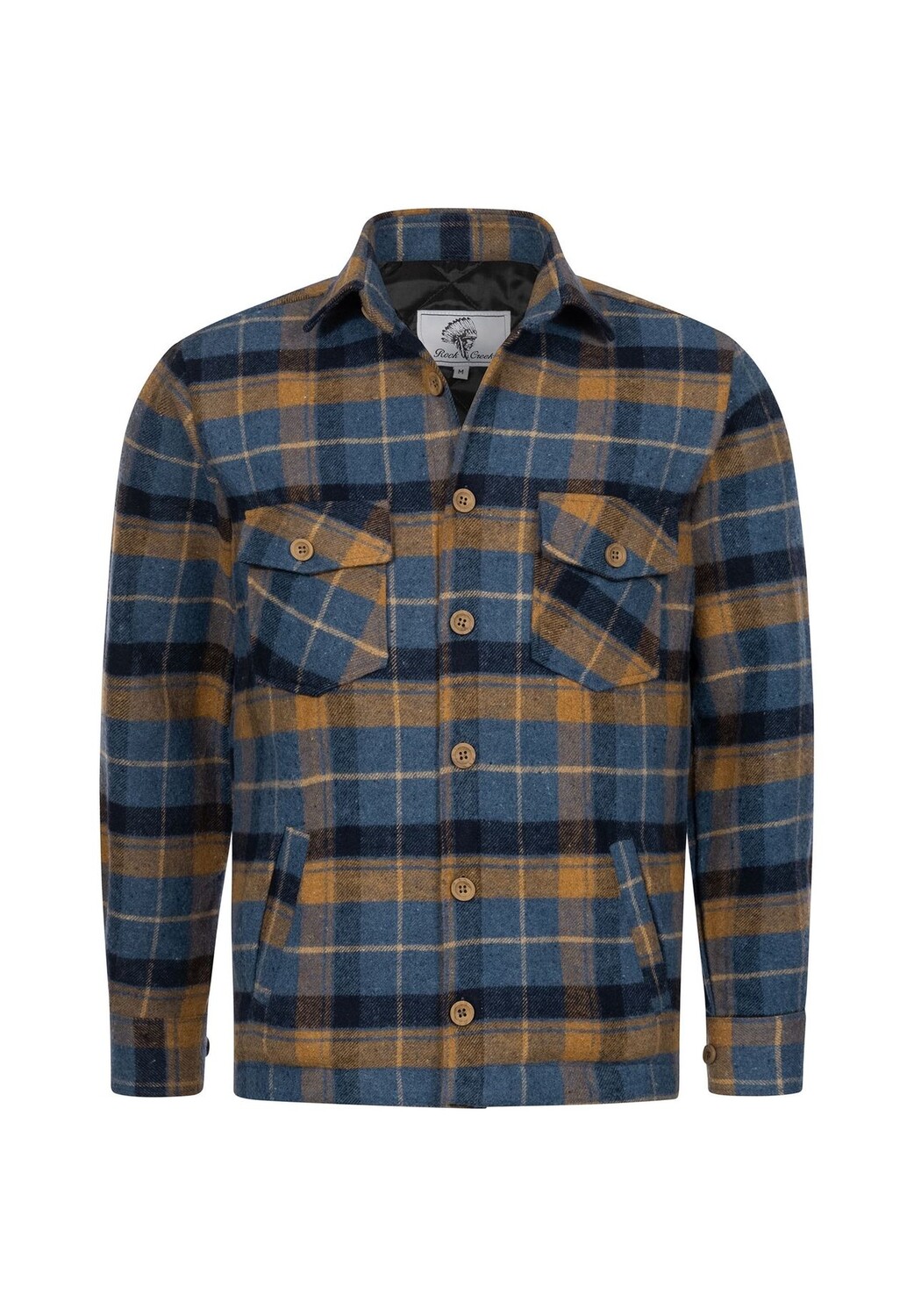 Рубашка Рубашка в клетку Rock Creek, синий
Рубашка Рубашка в клетку Rock Creek, синий