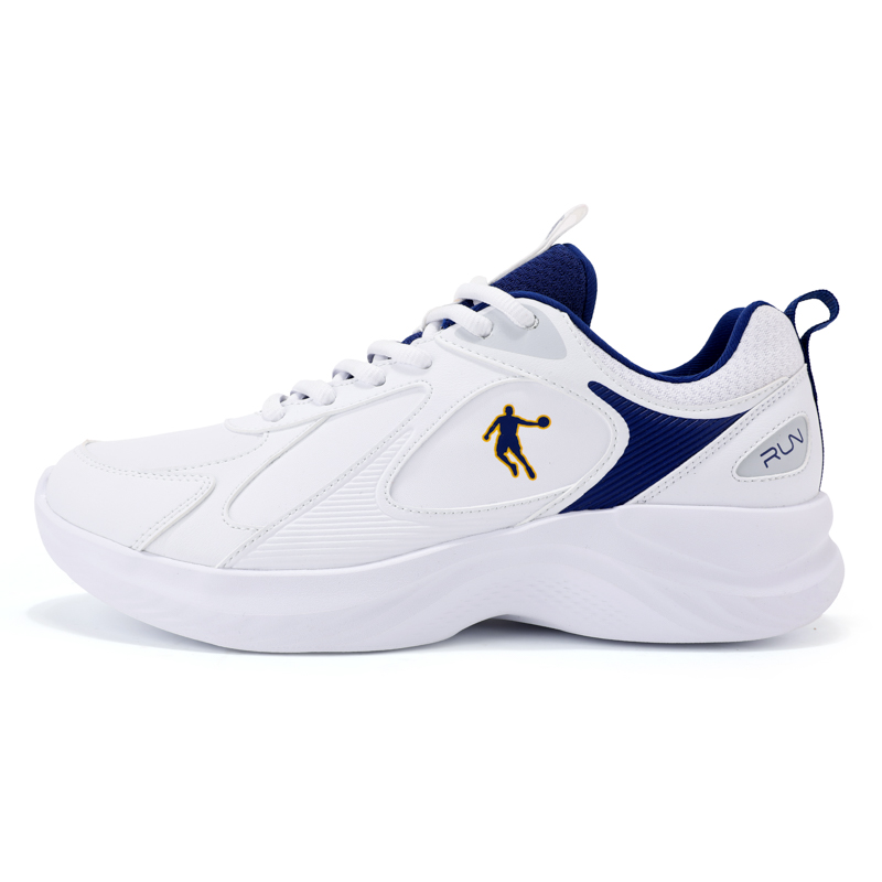 QIAODAN Кроссовки мужские с низким верхом, противоскользящие, износостойкие, белые, синие
QIAODAN Кроссовки мужские с низким верхом, противоскользящие, износостойкие, белые, синие