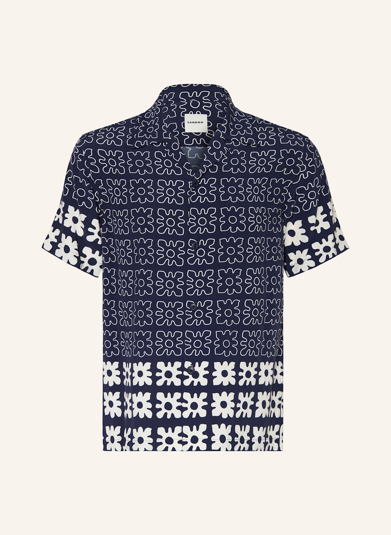 Рубашка для отдыха, стандартный крой Sandro, мультиколор
Рубашка для отдыха, стандартный крой Sandro, мультиколор