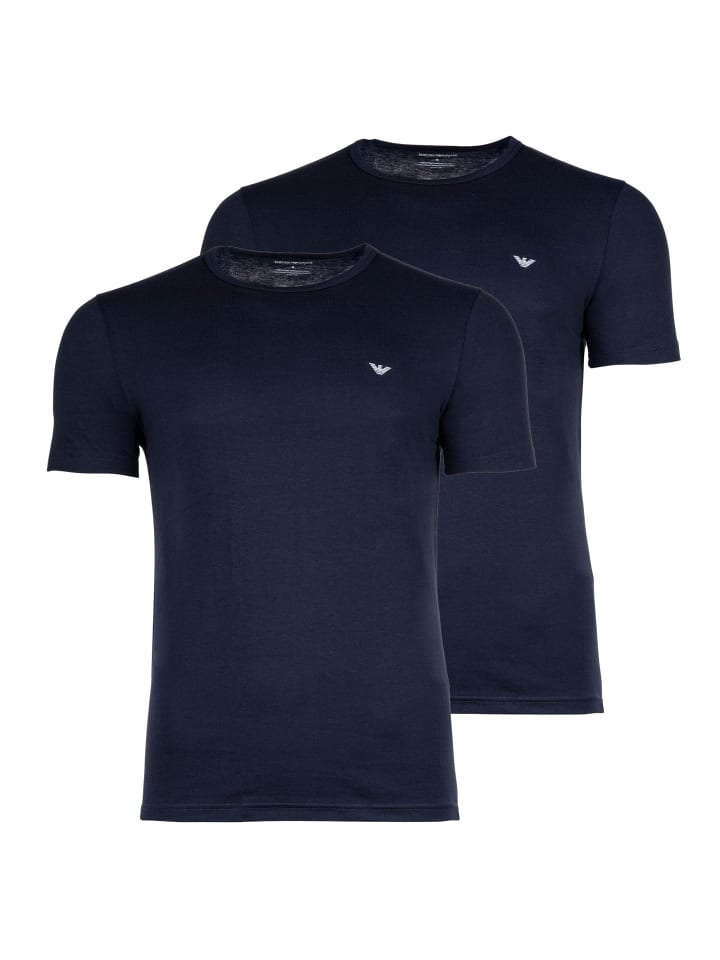 Emporio Armani Комплект из двух футболок синего цвета, Синий, Emporio Armani Комплект из двух футболок синего цвета
Emporio Armani Комплект из двух футболок синего цвета, Синий, Emporio Armani Комплект из двух футболок синего цвета