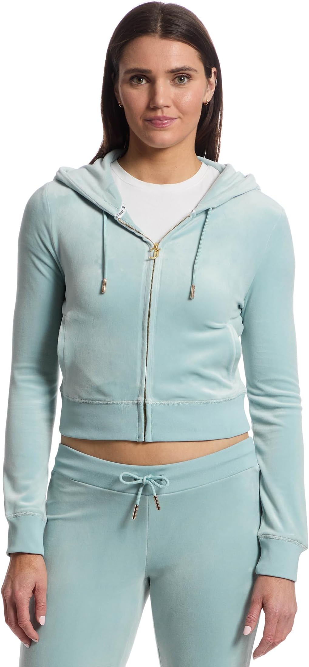 Худи Juicy Couture Solid Classic Juicy Hoodie With Back Bling, Pastel TurquoiseSee Less
Худи Juicy Couture Solid Classic Juicy Hoodie With Back Bling, Pastel TurquoiseSee Less