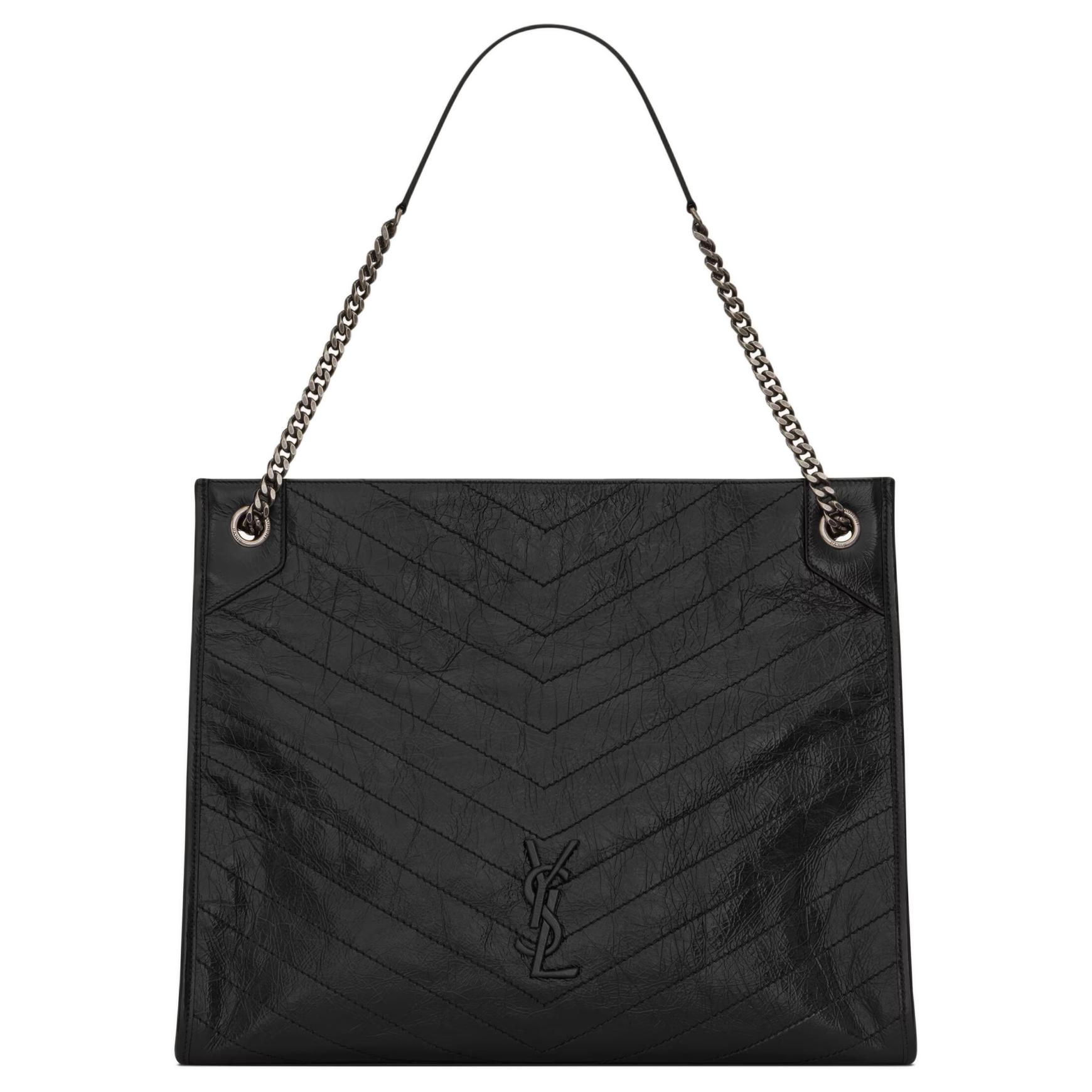 SAINT LAURENT Кожаная сумка через плечо Large Women's Black
SAINT LAURENT Кожаная сумка через плечо Large Women's Black