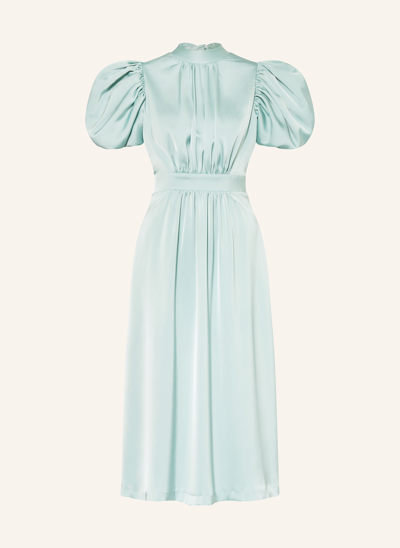 Платье атласное с вырезом Rotate, зеленый
Платье атласное с вырезом Rotate, зеленый