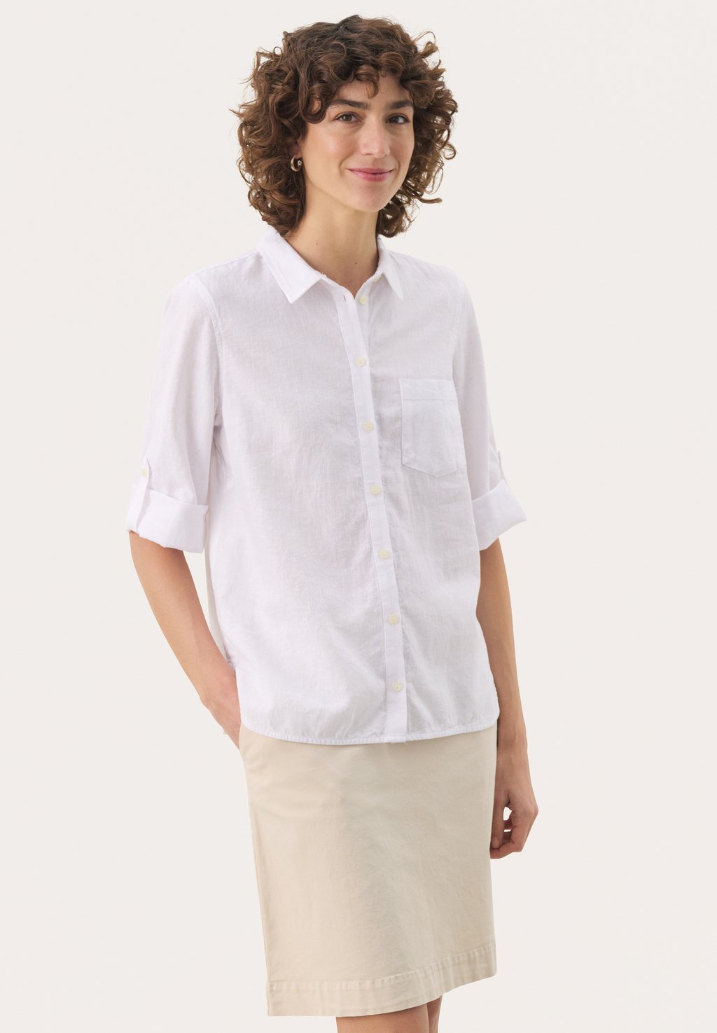 Рубашка CINDIE Part Two, слоновая кость
Рубашка CINDIE Part Two, слоновая кость