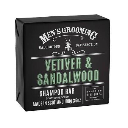 Scottish Fine Soaps Мыло для волос с ветивером и сандалом 100г
Scottish Fine Soaps Мыло для волос с ветивером и сандалом 100г