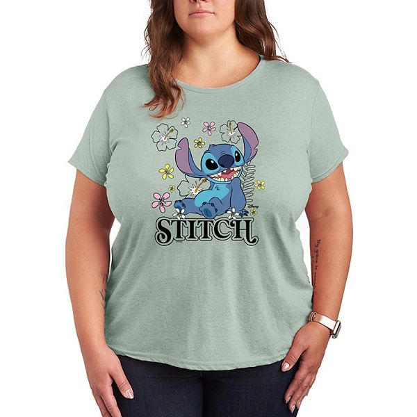 Футболка с принтом Stitch в цветочном стиле Lilo & Stitch Plus Size Disney, Heather Sea Foam
Футболка с принтом Stitch в цветочном стиле Lilo & Stitch Plus Size Disney, Heather Sea Foam