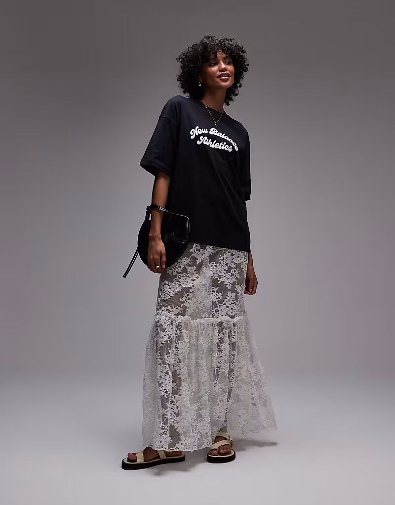 Макси-платье из прозрачного кружева Topshop цвета слоновой кости
Макси-платье из прозрачного кружева Topshop цвета слоновой кости