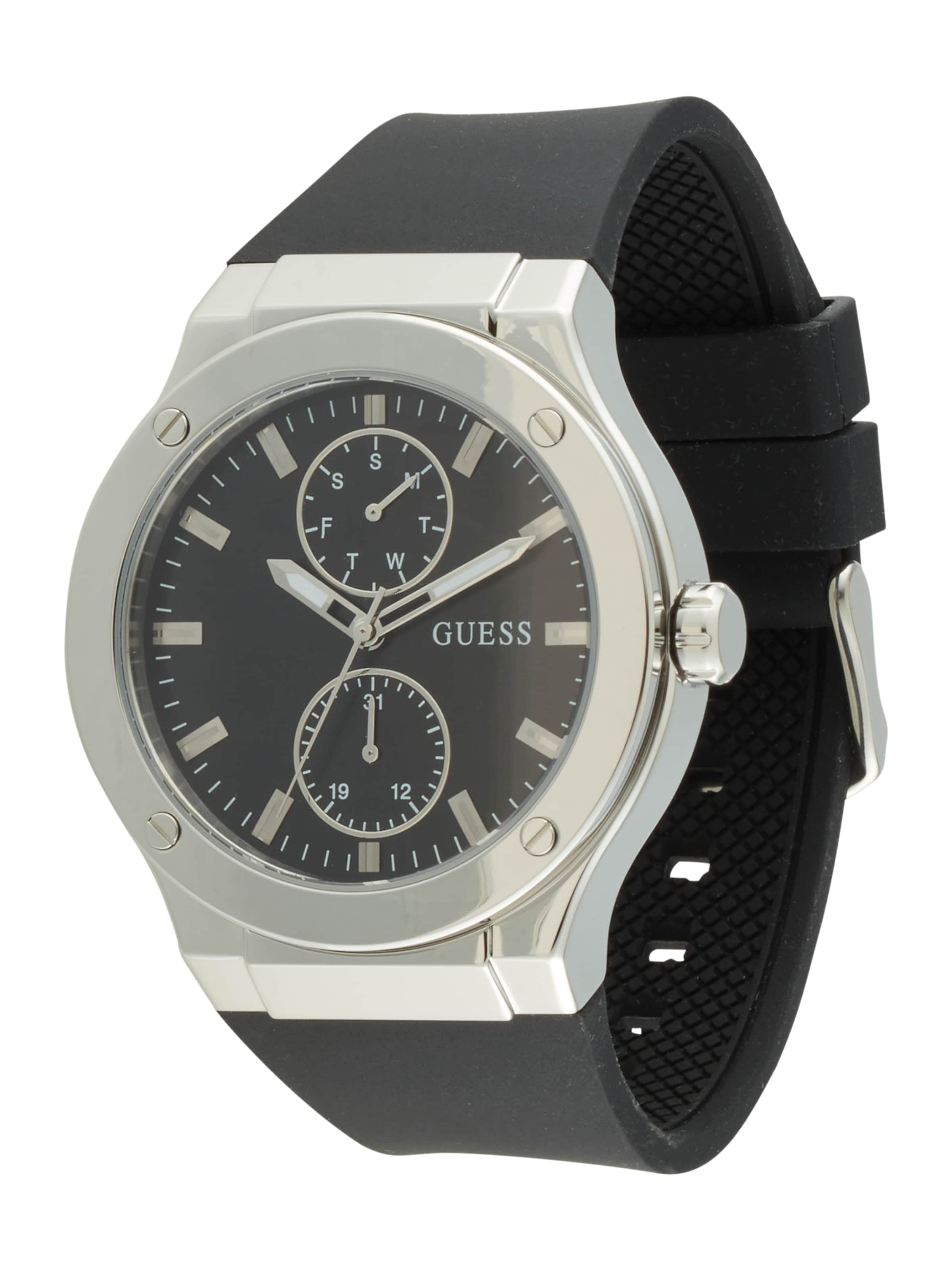 GUESS Часы Analog 'JET' в черном цвете
GUESS Часы Analog 'JET' в черном цвете