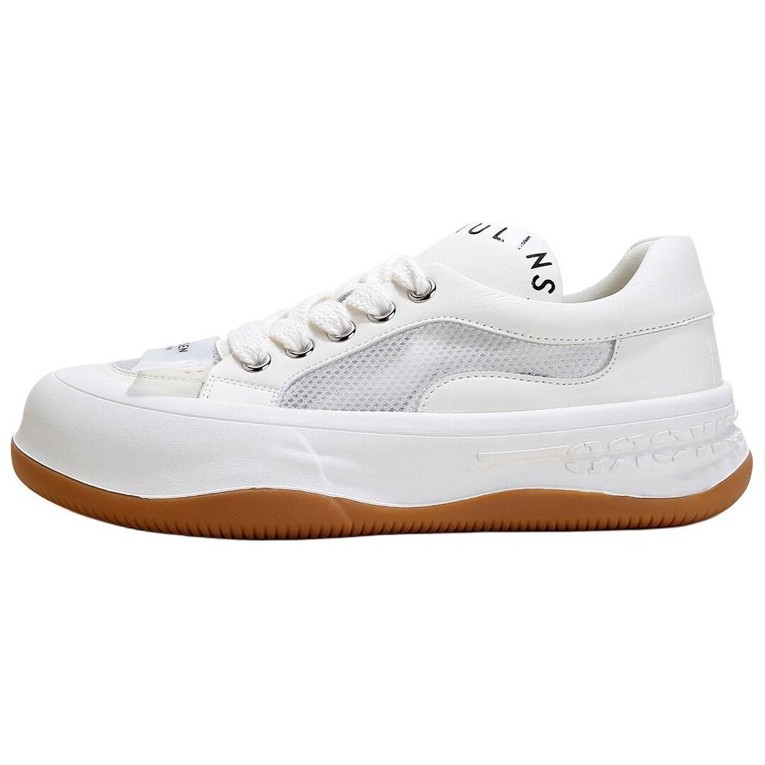 Кеды, скейтборд обувь женская низкая белый Mulinsen
Кеды, скейтборд обувь женская низкая белый Mulinsen