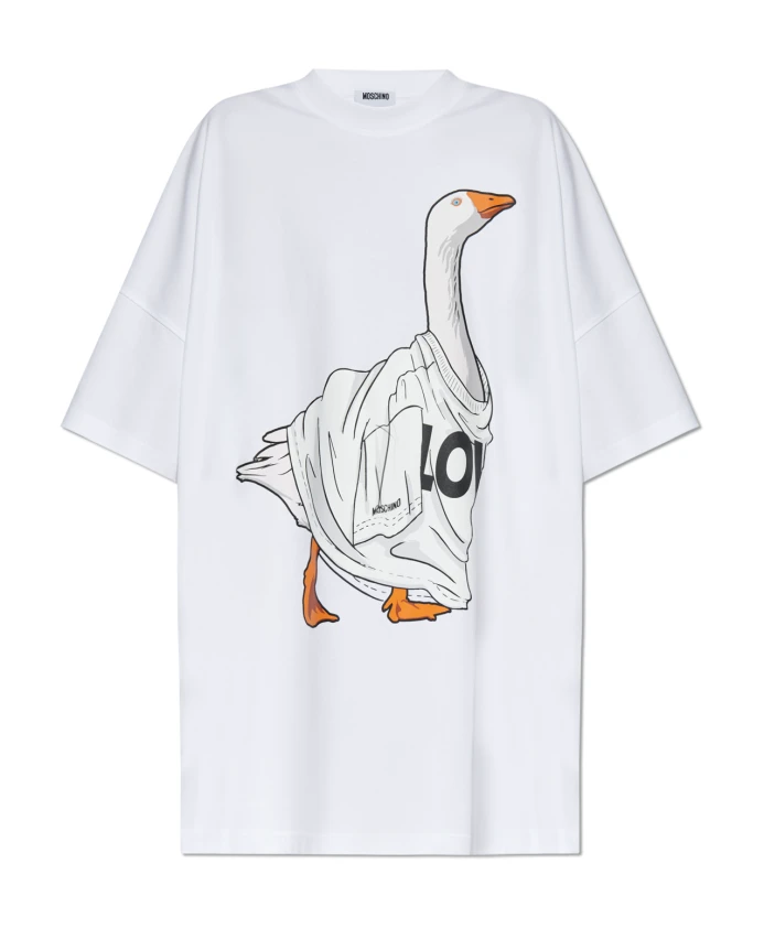 Платье с принтом Moschino, белый
Платье с принтом Moschino, белый