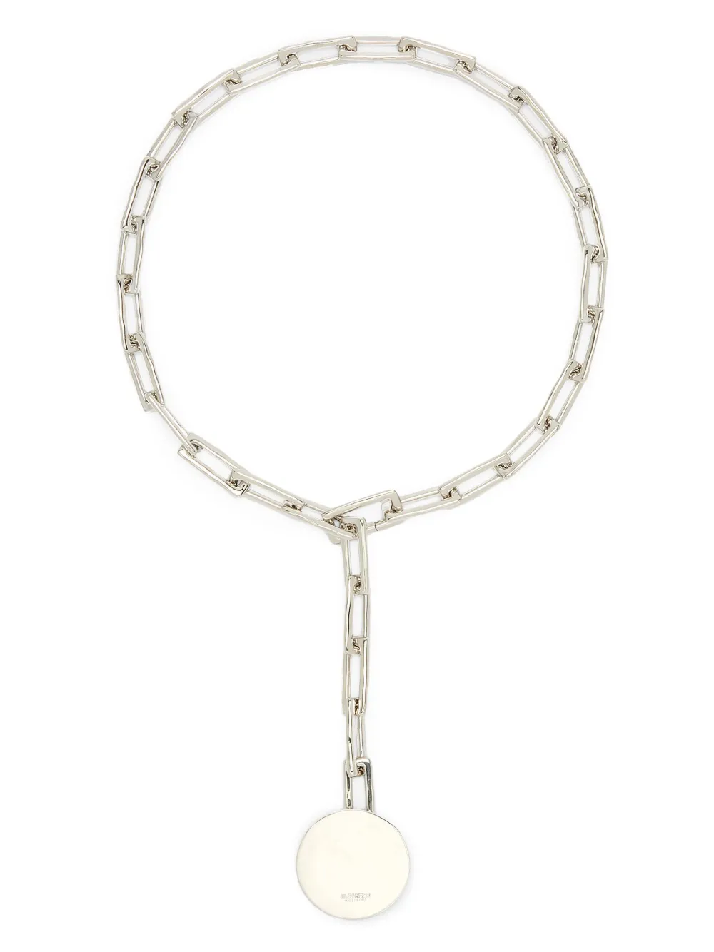 Цепочка на шею с логотипом JIL SANDER, серебяный
Цепочка на шею с логотипом JIL SANDER, серебяный