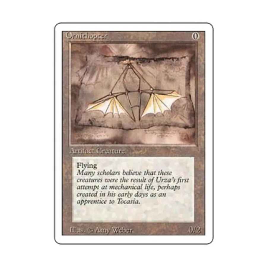 CCG Орнитоптер (U), MTG - 3rd Edition (Revised)
CCG Орнитоптер (U), MTG - 3rd Edition (Revised)