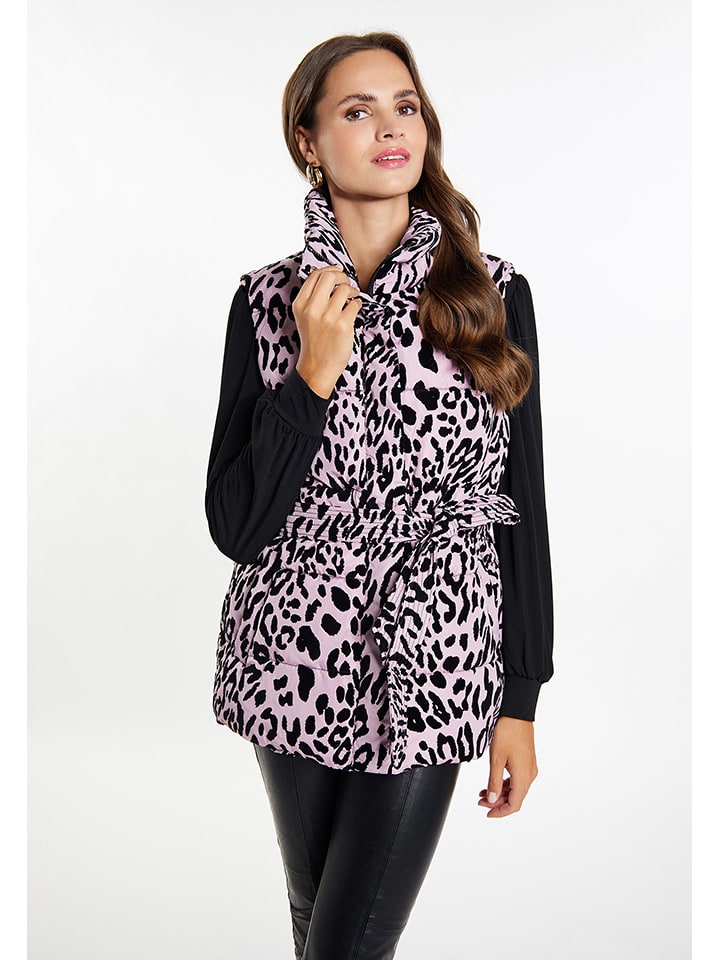 Faina Жилет сиренево-черного цвета
Faina Жилет сиренево-черного цвета