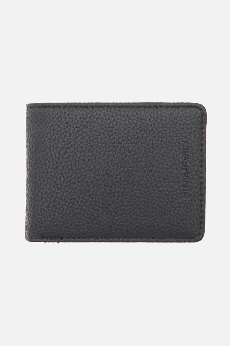 Кошелек из искусственной кожи Pull And Bear, черный
Кошелек из искусственной кожи Pull And Bear, черный
