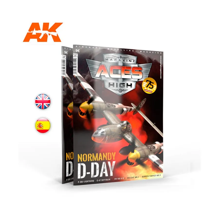 # 16 «День Д в Нормандии» (английское издание), Aces High Magazine (AK-Interactive)
# 16 «День Д в Нормандии» (английское издание), Aces High Magazine (AK-Interactive)
