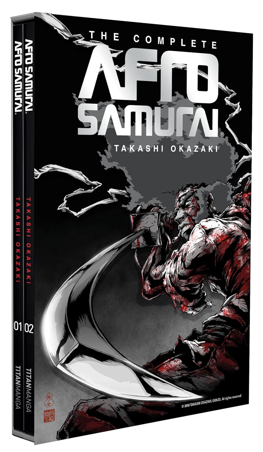 Afro Samurai Vol.1-2 Slipcase Set
Afro Samurai Vol.1-2 Slipcase Set