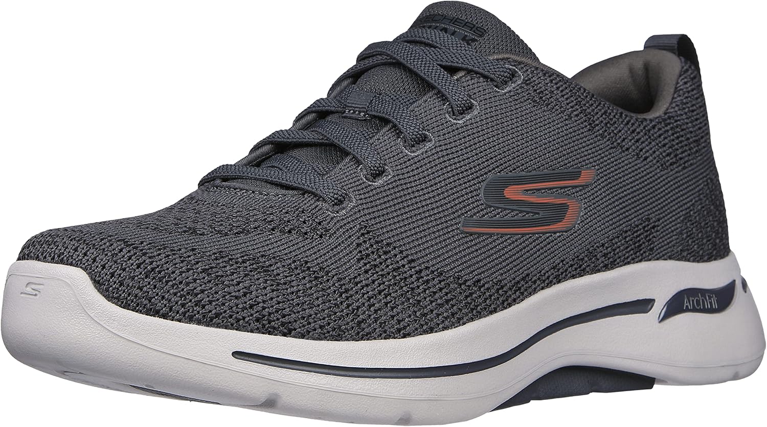 Мужские кроссовки Skechers GoWalk Arch Fit для спортивных тренировок и ходьбы с амортизирующей подошвой из воздушной пены, Charcoal 2
Мужские кроссовки Skechers GoWalk Arch Fit для спортивных тренировок и ходьбы с амортизирующей подошвой из воздушной пены, Charcoal 2
