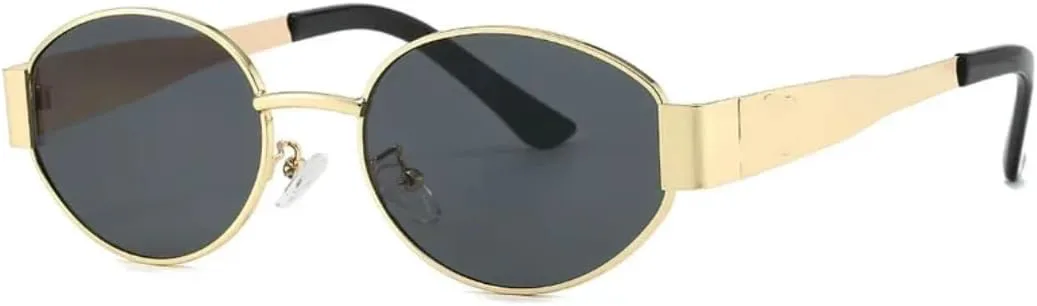 Овальные металлические солнцезащитные очки класса люкс, стильные очки унисекс с защитой от УФ-излучения UV400 для использования на открытом воздухе UUPTTPL, Style a
Овальные металлические солнцезащитные очки класса люкс, стильные очки унисекс с защитой от УФ-излучения UV400 для использования на открытом воздухе UUPTTPL, Style a