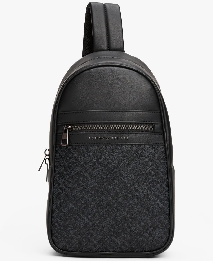 Мужская сумка через плечо с монограммой и застежкой-молнией Tommy Hilfiger, Black
Мужская сумка через плечо с монограммой и застежкой-молнией Tommy Hilfiger, Black
