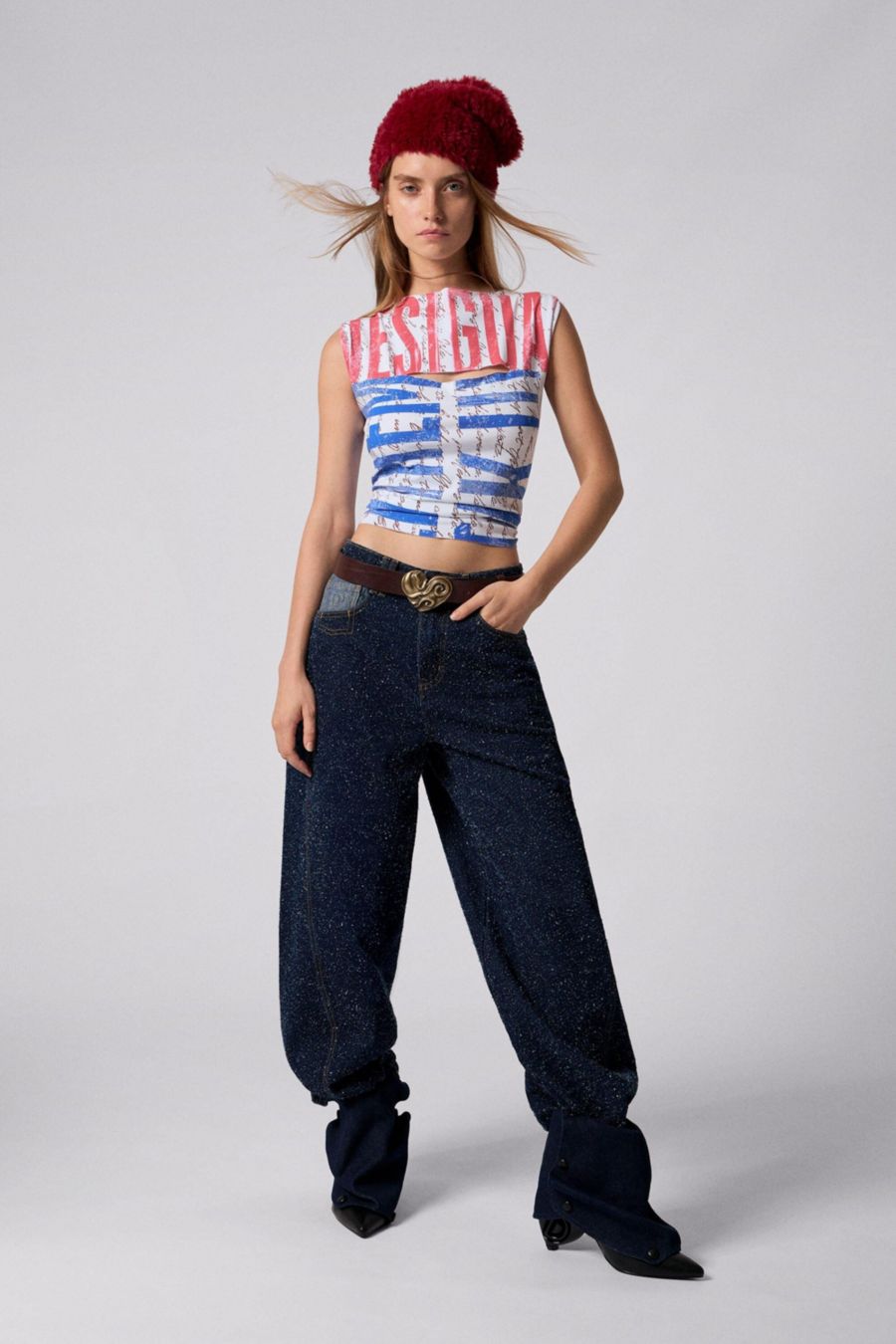 Женские двухцветные джинсовые брюки Desigual, Dark blue
Женские двухцветные джинсовые брюки Desigual, Dark blue