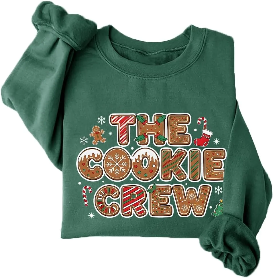 Толстовка The Cookie Crew, рождественский капюшон с печеньем NACJOM
Толстовка The Cookie Crew, рождественский капюшон с печеньем NACJOM