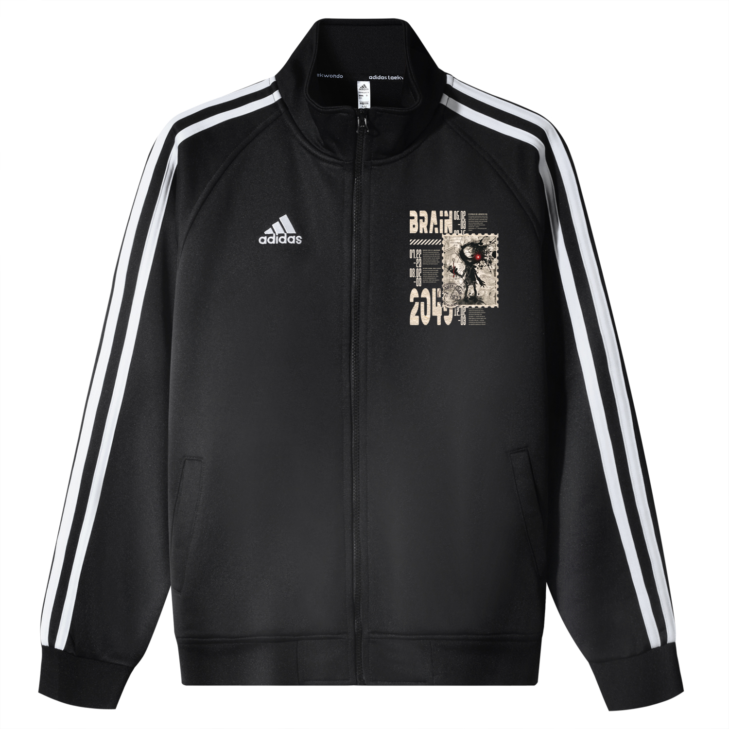 Adidas Унисекс куртка 3-Stripes черная, Black
Adidas Унисекс куртка 3-Stripes черная, Black