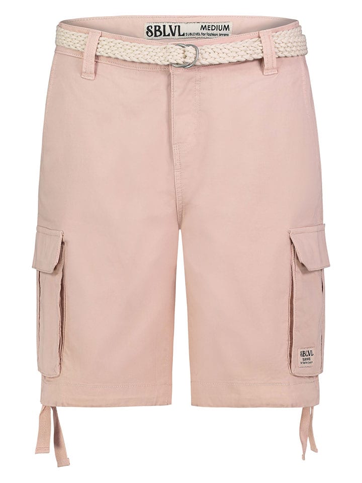 Тканевые шорты Sublevel, розовый 
Тканевые шорты Sublevel, розовый