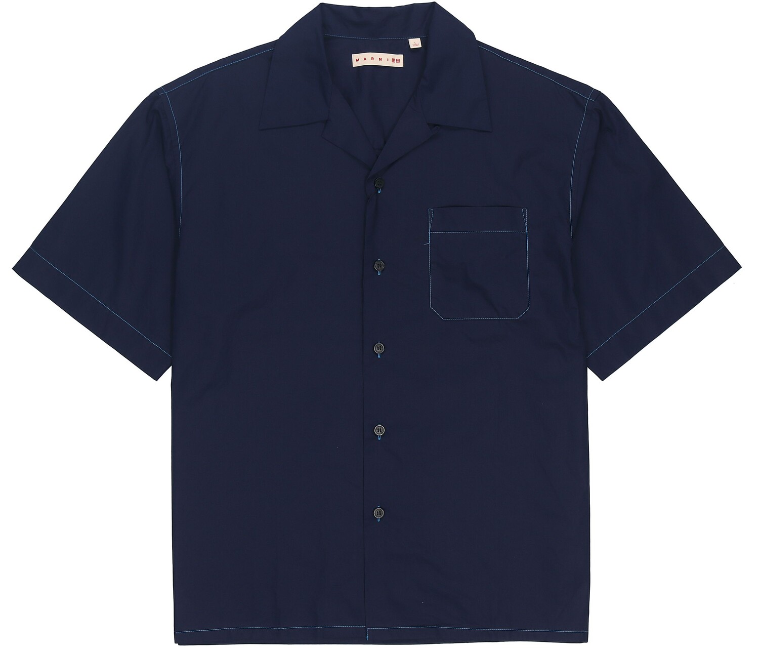 Рубашка свободного кроя с открытым воротником X MARNI, цвет синий Uniqlo, темно-синий
Рубашка свободного кроя с открытым воротником X MARNI, цвет синий Uniqlo, темно-синий