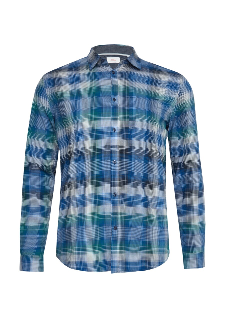 Рубашка обычного кроя на пуговицах s.Oliver, цвет Navy/Dark blue
Рубашка обычного кроя на пуговицах s.Oliver, цвет Navy/Dark blue