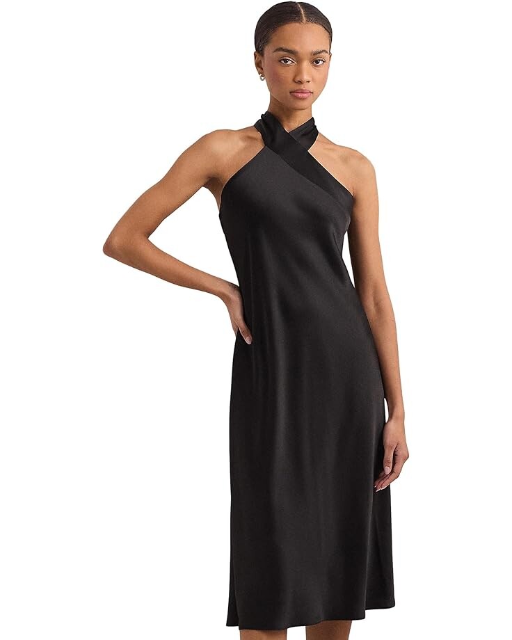 Платье LAUREN Ralph Lauren Satin Charmeuse Halter Cocktail, черный
Платье LAUREN Ralph Lauren Satin Charmeuse Halter Cocktail, черный