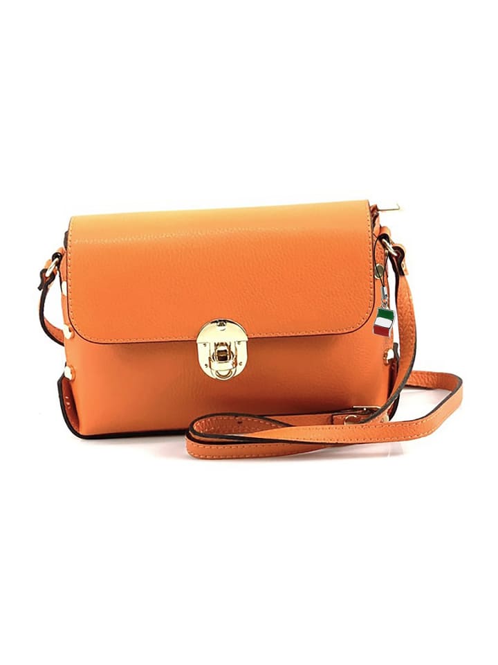 Кожаная сумка через плечо Florence, оранжевая, примерно 22 см Florence
Кожаная сумка через плечо Florence, оранжевая, примерно 22 см Florence