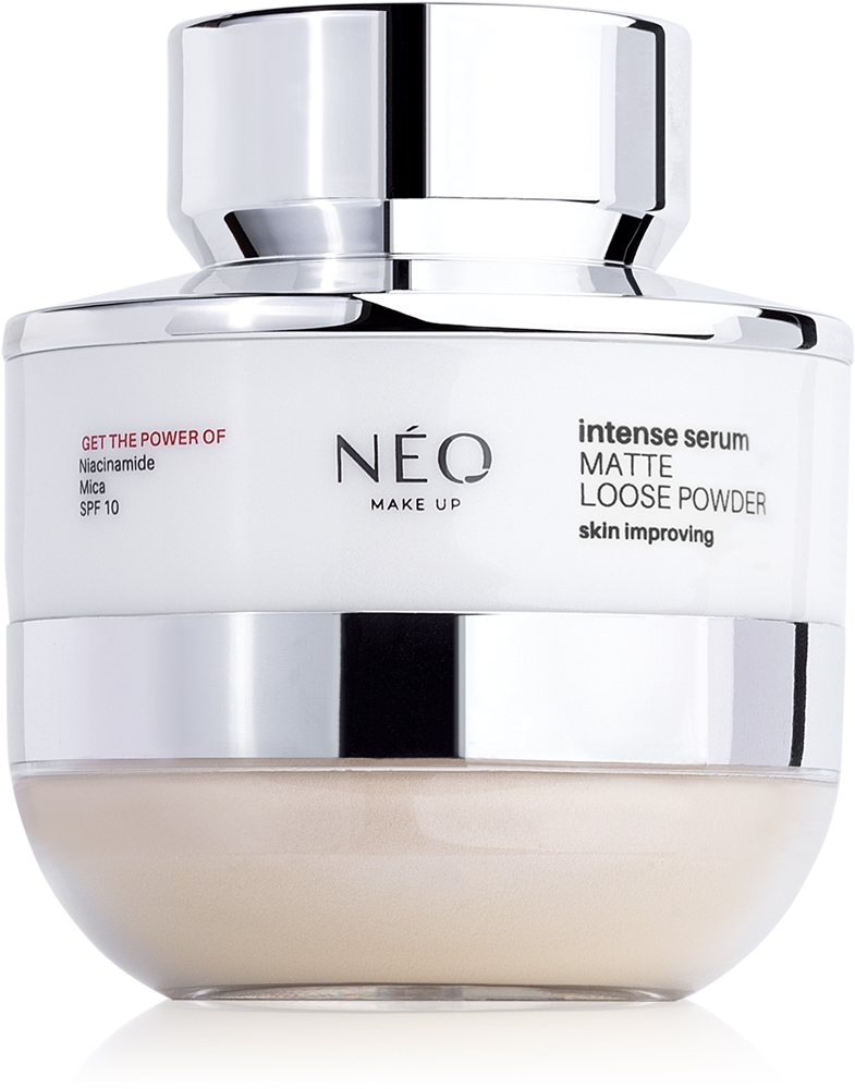 Интенсивная матирующая рассыпчатая пудра-сыворотка SPF 10 Neo Make Up, 10 гр
Интенсивная матирующая рассыпчатая пудра-сыворотка SPF 10 Neo Make Up, 10 гр